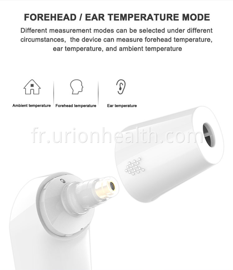 Ready to send product forehead and ear thermometer